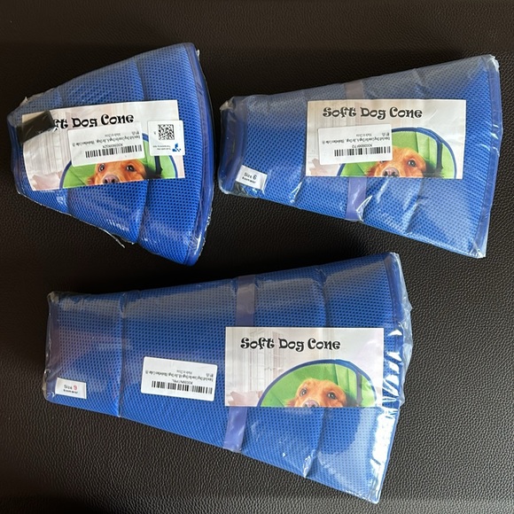 Extra soft, flexible, and adjustable dog cone collars - Picture 4 of 4